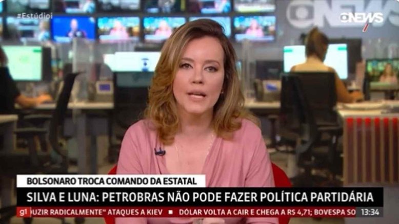 Natuza Nery fala palavrão ao vivo na GloboNews: 'Morrendo de vergonha'