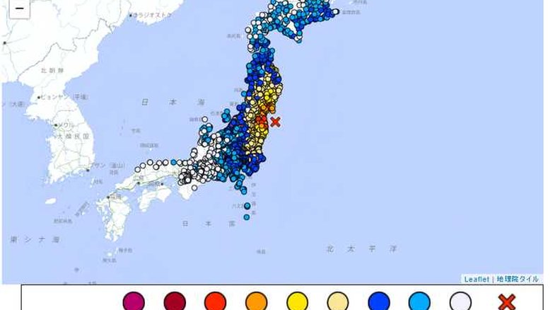 Terremoto no Japão