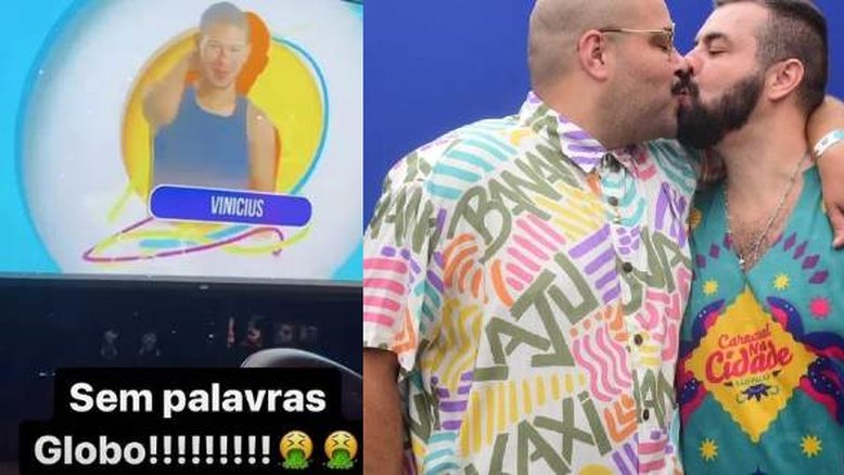 BBB22: 'Sem palavras, Globo', reage marido de Tiago Abravanel a alteração na vinheta