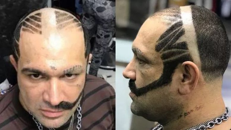 Evandro Santo choca internautas com novo visual: ‘Aberração’