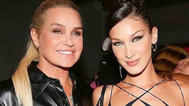 Mãe de Bella Hadid é alvo de ataques após modelo revelar rinoplastia aos 14 anos