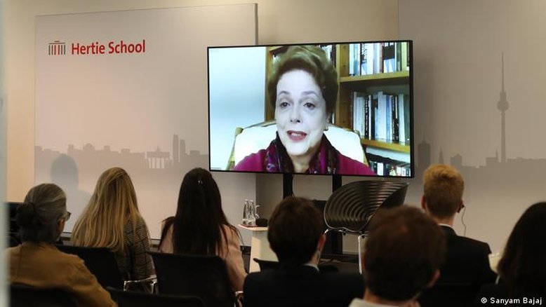 Em evento em Berlim, Dilma critica sanções econômicas