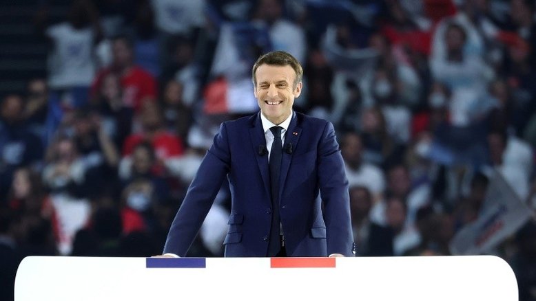 Presidenciáveis saúdam Macron por reeleição; Bolsonaro segue calado
