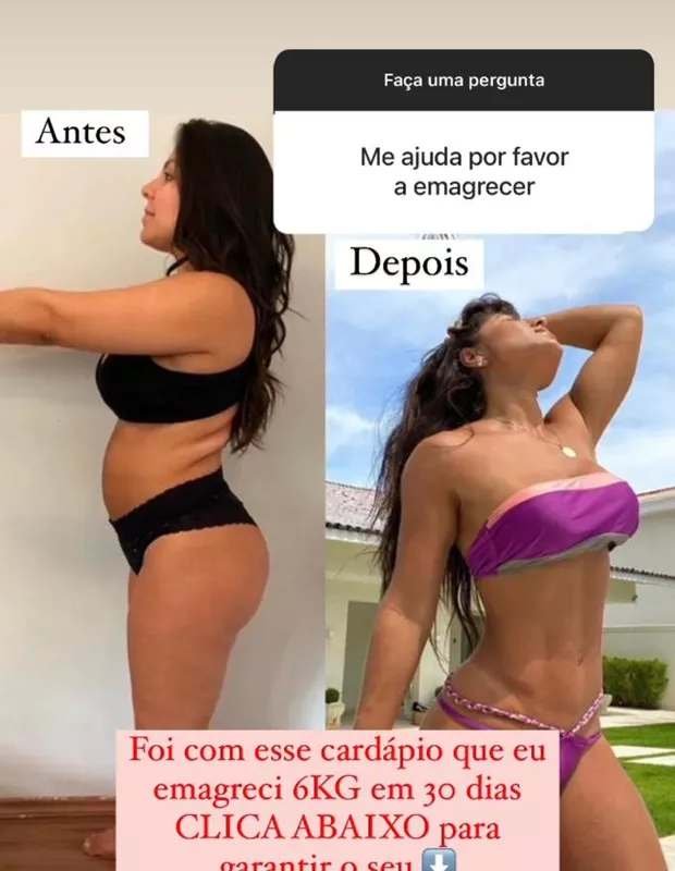 'Elogio', diz Andressa Miranda após seguidora duvidar que corpo da modelo é natural 5 'Elogio', diz Andressa Miranda após seguidora duvidar que corpo da modelo é natural