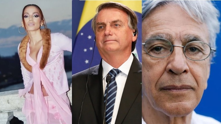 Bolsonaro provoca cantores apoiadores de Lula ao usar músicas deles em posts