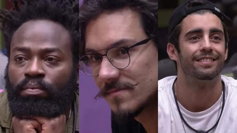 BBB22: Douglas Silva, Eliezer e Scooby estão no décimo sétimo paredão