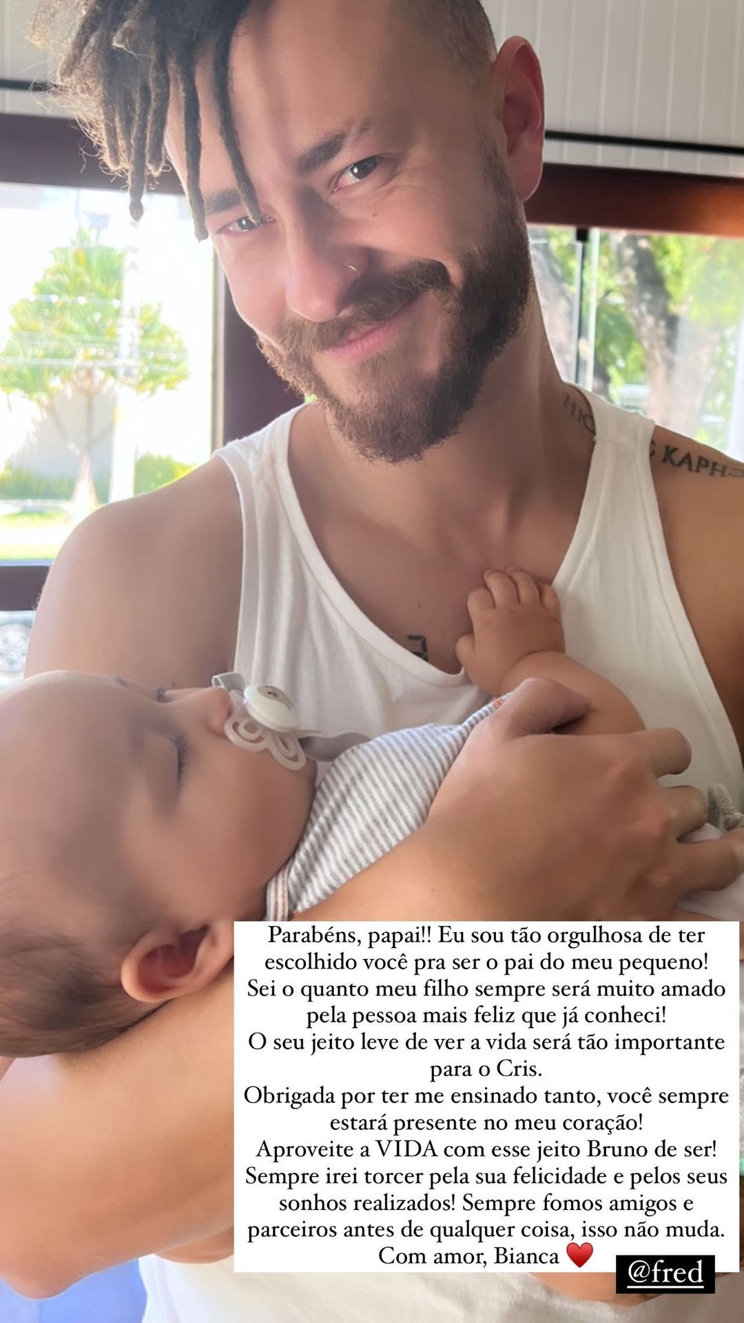 Após término, Bianca Andrade posta homenagem para Fred
