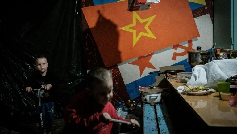 No Donbass ucraniano, alguns 