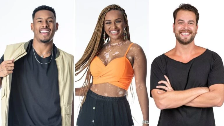paulo andré, natália e gustavo estão no paredão