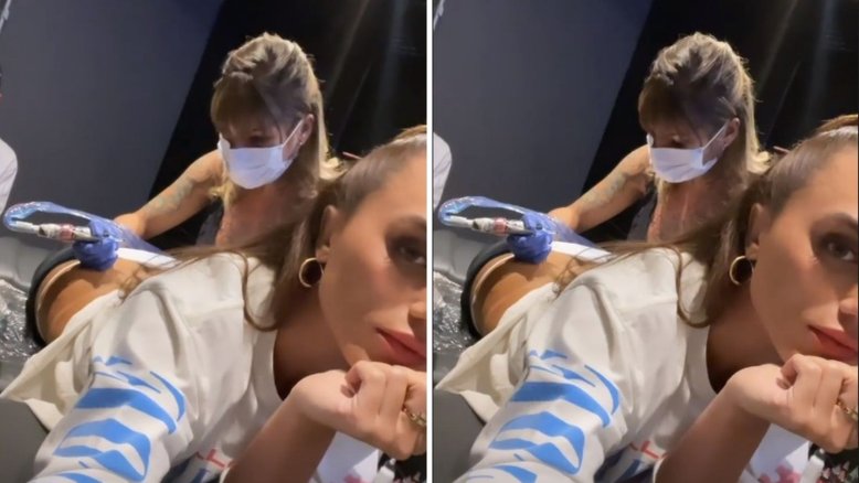 Rafa Kalimann faz tatuagem misteriosa e dispara: ‘Todas as minhas são assim’