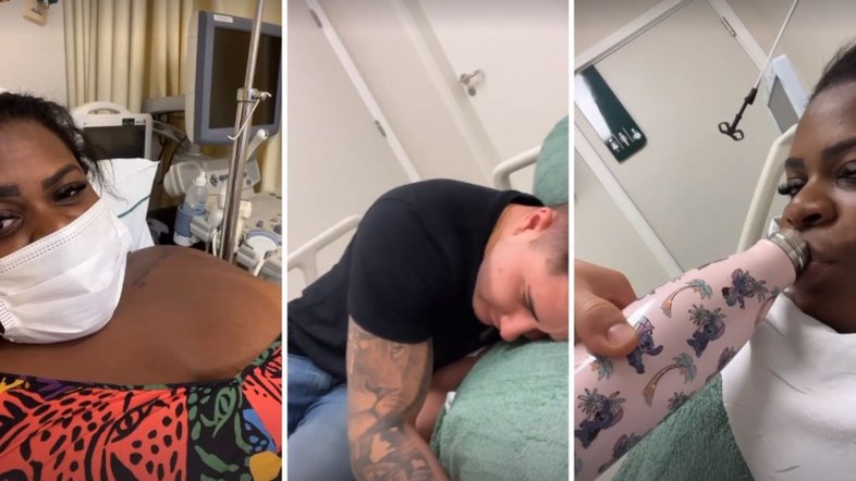 Jojo Toddynho vai parar no hospital e mostra cuidados do marido: ‘Na saúde e na doença’