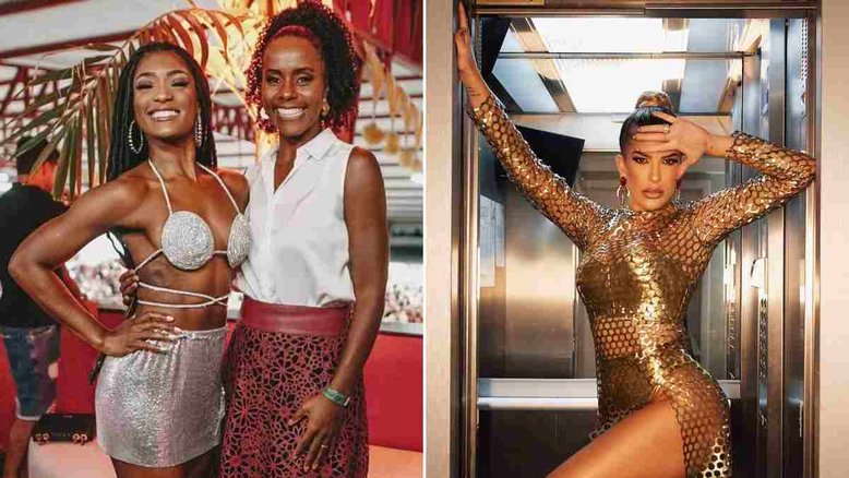 Ensaio da Viradouro reúne Erika Januza, Lore Improta e Maju Coutinho