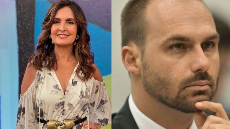 Fátima Bernardes detona Eduardo Bolsonaro após post do deputado: 'Lamentável'
