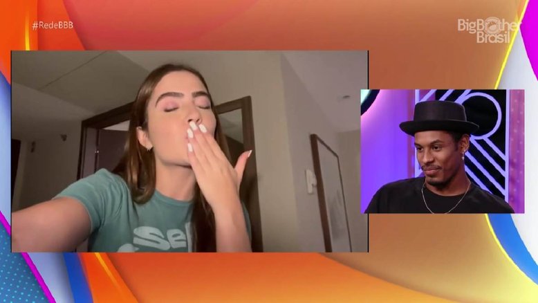 BBB22: Jade diz que está com saudade de PA: 'Daqui a pouco a gente se encontra'