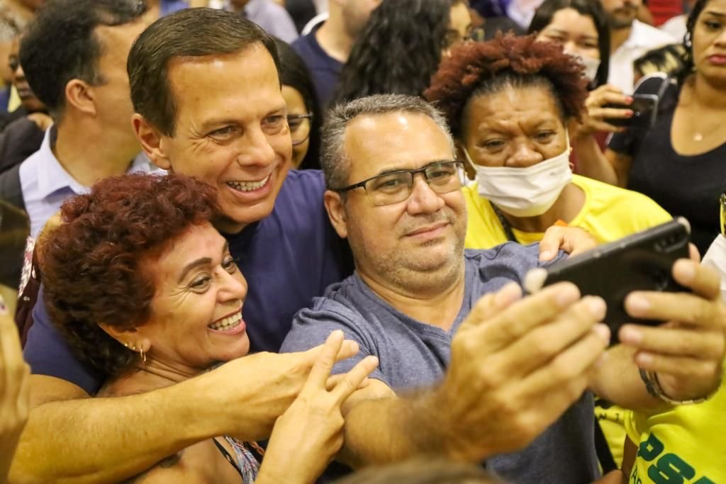 Doria ultrapassa Ciro em nova pesquisa 2 João Doria é recebido pelo povo em Belém, no Pará