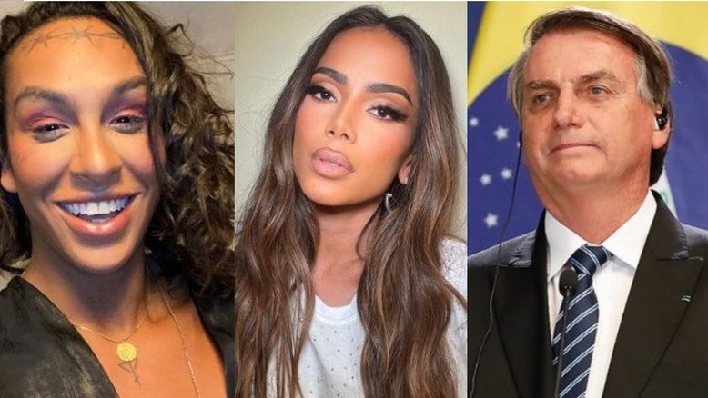 BBB22: Anitta cita voto em Bolsonaro ao mandar recado para Lina