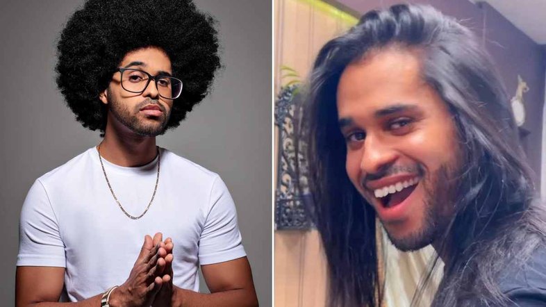 Ex-BBB Luciano Estevan faz alisamento no cabelo e resultado surpreende seguidores