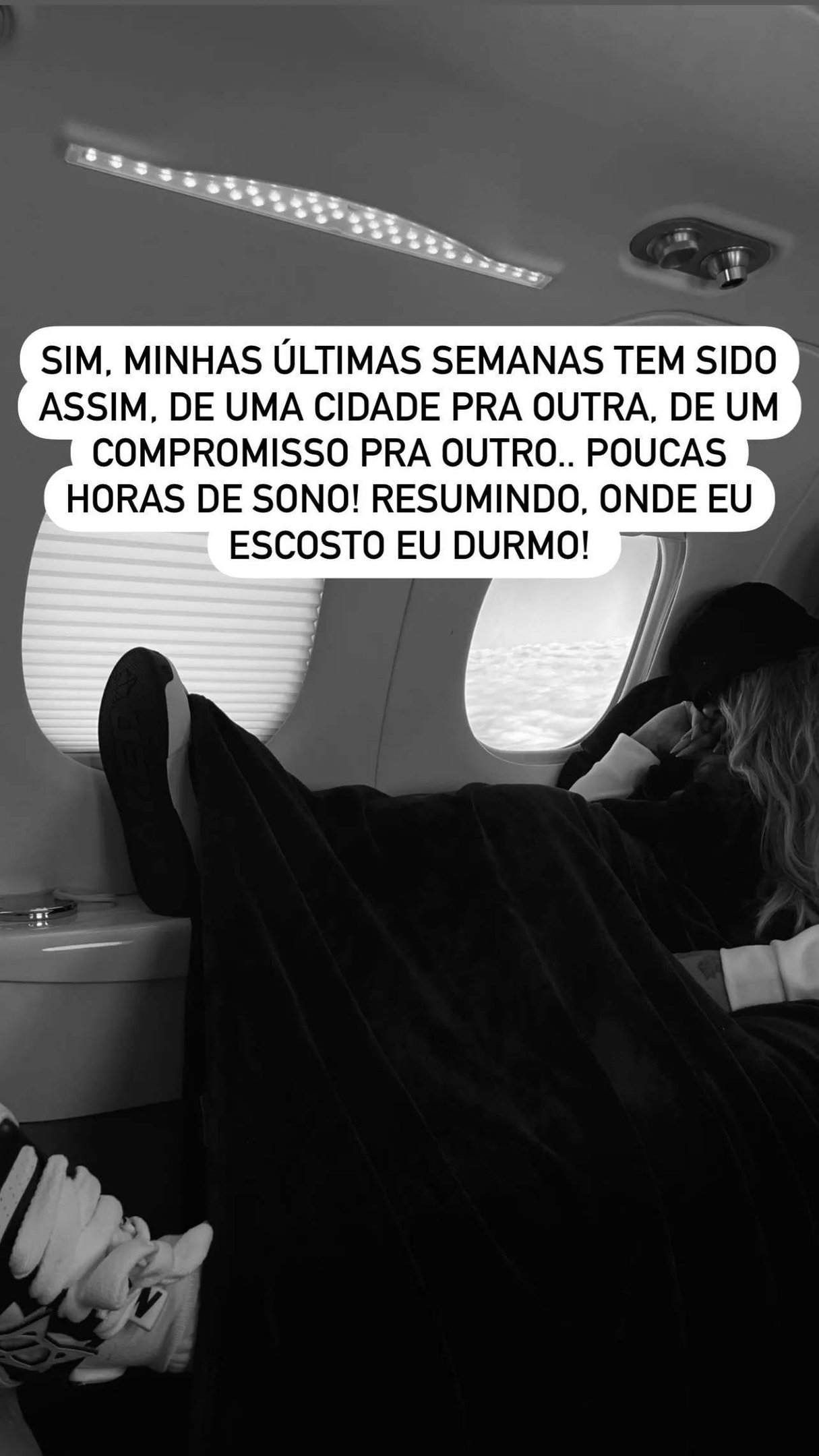 Irmã de Neymar desabafa sobre excesso de compromissos: 'Onde eu encosto, eu durmo!' 4 Irmã de Neymar desabafa sobre excesso de compromissos: 'Onde eu encosto, eu durmo!'