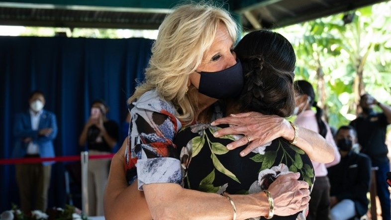 Jill Biden anuncia no Panamá aumento de fundo dos EUA contra HIV