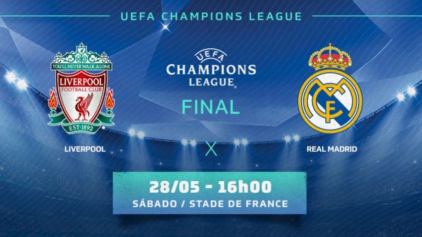 Final da Champions League AO VIVO: siga tudo de Liverpool x Real
