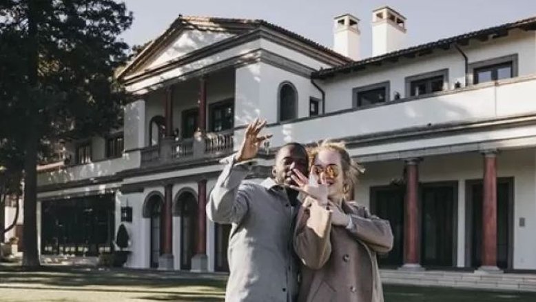 Adele e namorado se mudam para mansão avaliada em quase R$ 300 milhões