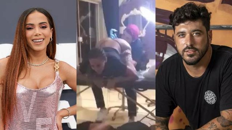 Tatuador revela detalhes de desenho no anus de Anitta: 'Ela se empolgou'