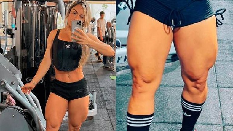 Modelo do Miss Bumbum sobre pernas musculosas: 'Homens ficam intimidados'