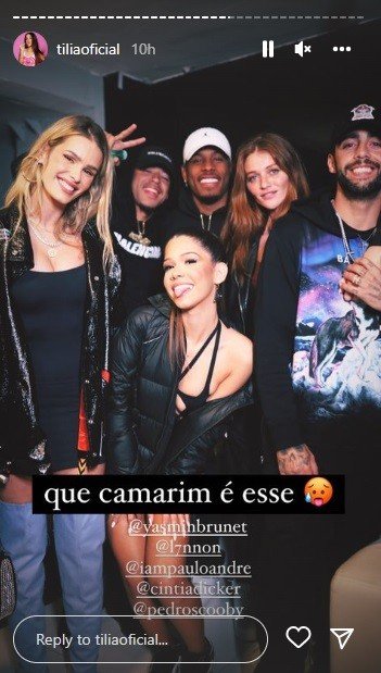Pedro Scooby e Paulo André curtem show em SP com Yasmin Brunet e L7nnon 7 Pedro Scooby e Paulo André curtem show em SP com Yasmin Brunet e L7nnon