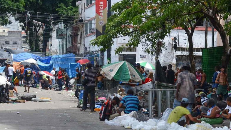 Região da Cracolândia em São Paulo