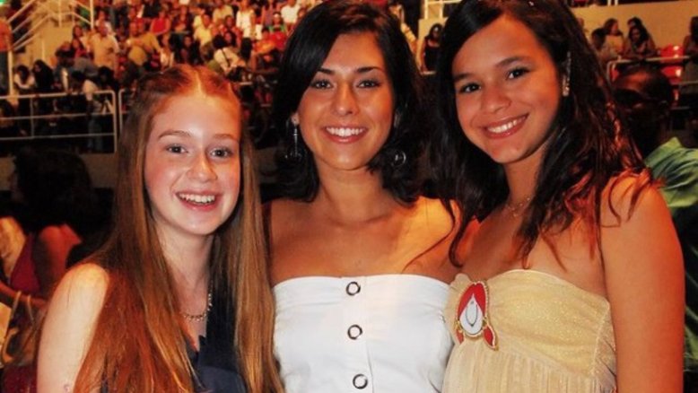 Fernanda Paes Leme relembra foto com Bruna Marquezine e Marina Ruy Barbosa: ‘Tantas emoções’