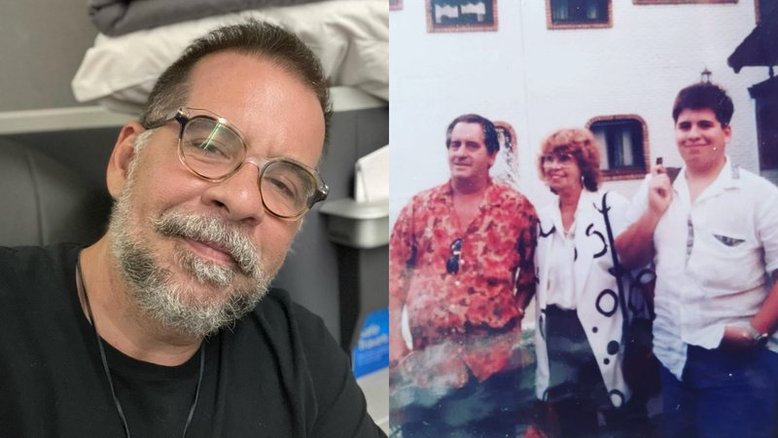 Leandro Hassum relembra bons momentos vividos com o pai: ‘Que você esteja na luz’
