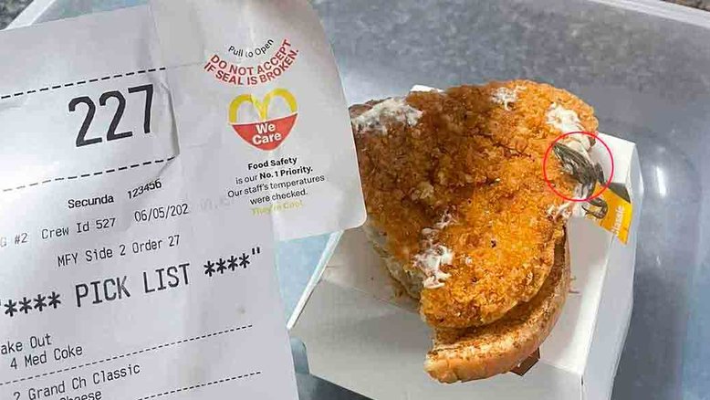 McFroggie: cliente diz ter encontrado sapo em sanduíche do McDonald’s