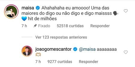 João Gomes usa camiseta com foto de Maisa em vídeo e canta: 'Só tô querendo você' 4 João Gomes faz vídeo com foto de Maisa e canta: 'Só tô querendo você'