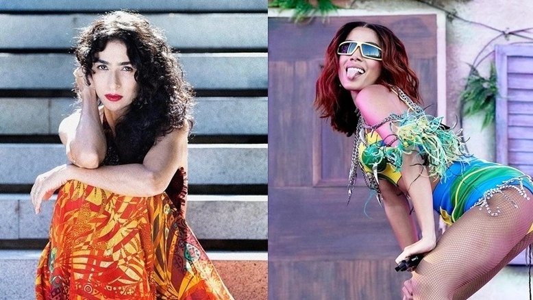 'Ela tem muita garra, muita dedicação', diz Marisa Monte sobre Anitta