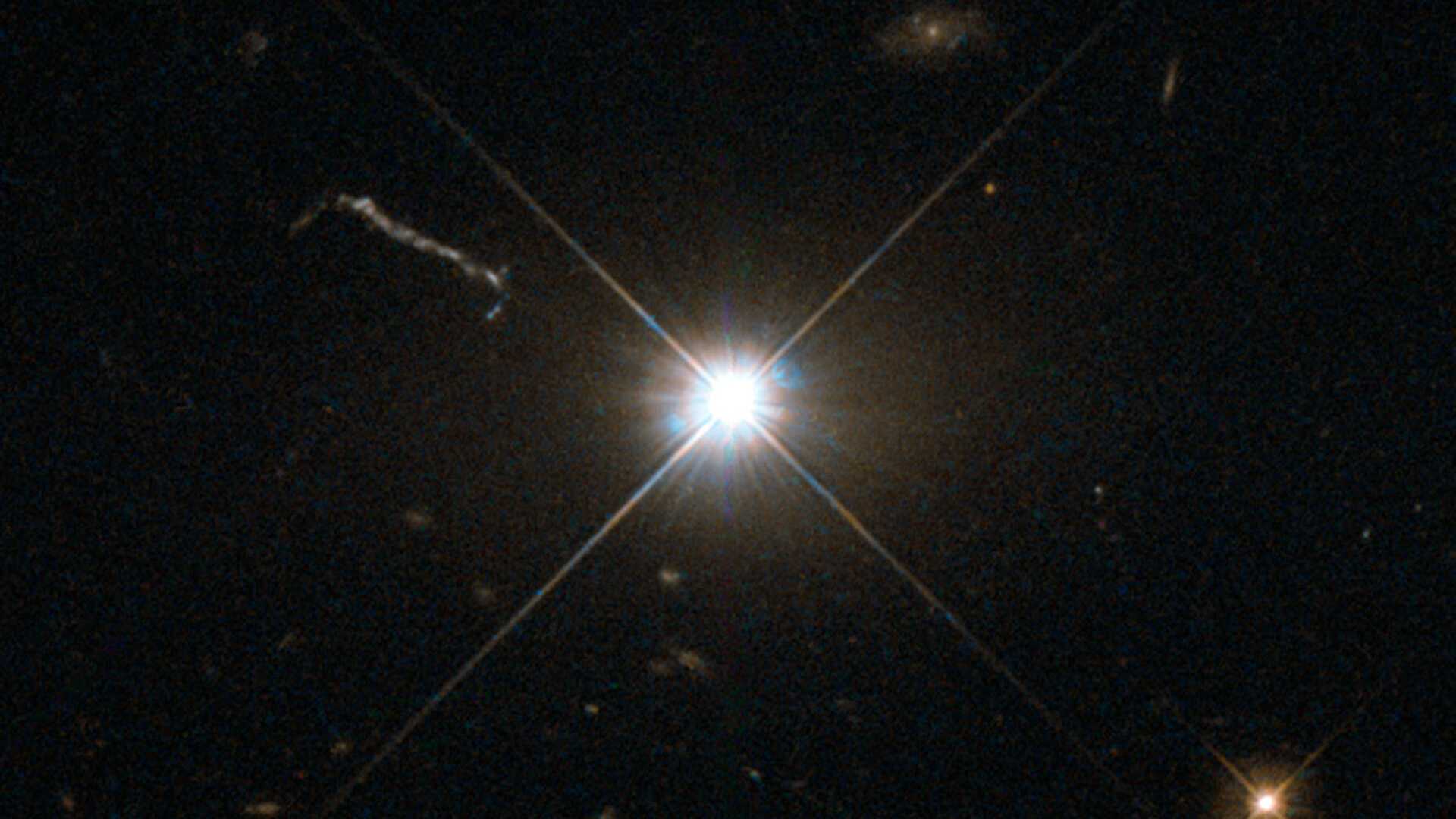 Melhor imagem do quasar brilhante 3C 273