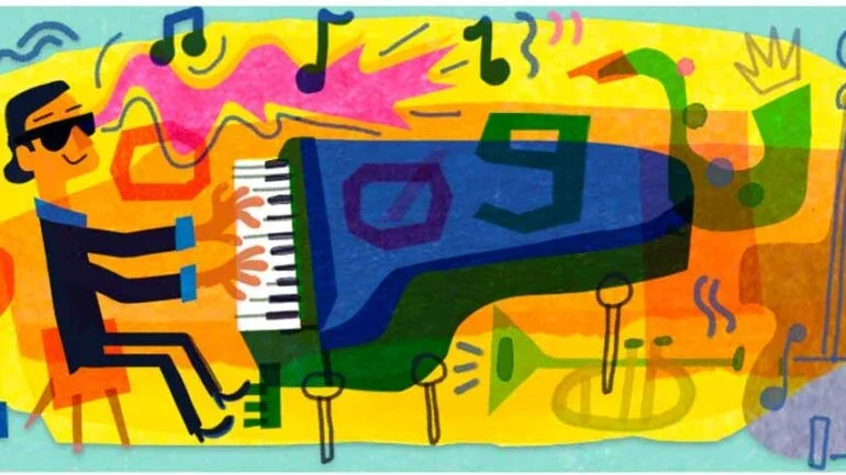 Google homenageia o pianista Manfredo Fest, um dos criadores da bossa nova. Foto: Google/divulgação