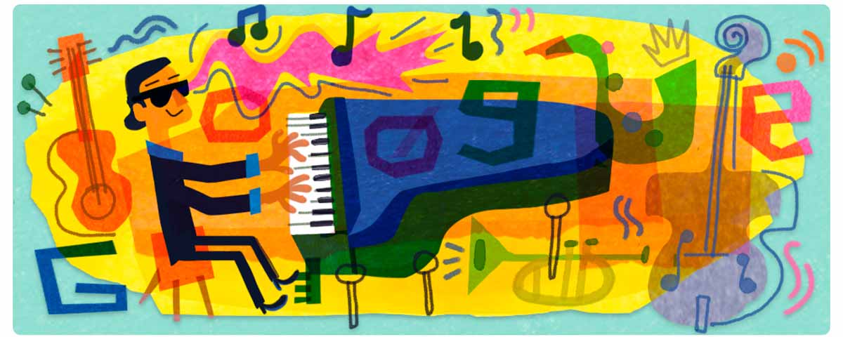Google homenageia o pianista Manfredo Fest, um dos criadores da bossa nova. Foto: Google/divulgação