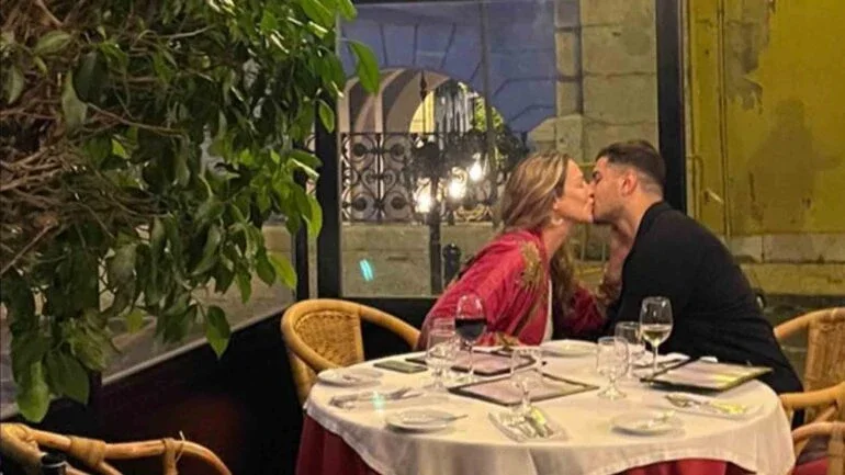 Luana Piovani posta fotos beijando o namorado