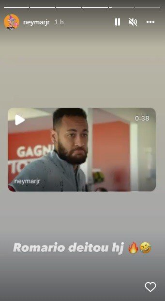 Vídeo: Neymar dá show em treino do PSG e brinca: 'Romário deitou hoje'