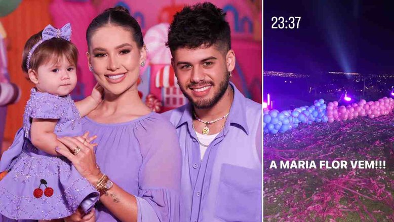 Virginia Fonseca revela sexo e nome de 2º bebê em festa da primogênita Maria Alice