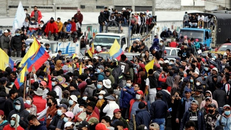 Equador amplía estado de exceção para seis províncias