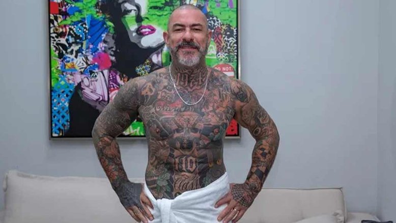 Fogaça faz até exercícios em seu camarim no MasterChef Brasil; assista (Foto: Melissa Haidar/Band)