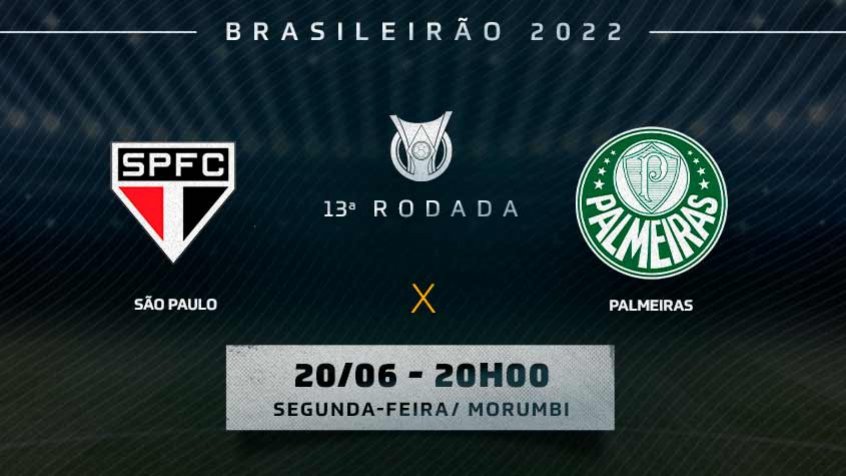 Palmeiras x São Paulo: onde assistir ao vivo, horário e escalações, brasileirão série a