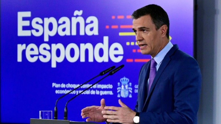 Espanha destinará mais € 9 bilhões para frear impacto econômico da guerra na Ucrânia