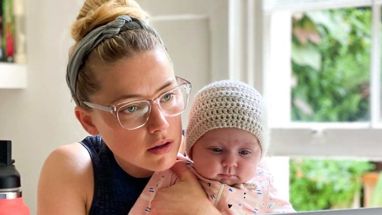 Amber Heard comenta o que dirá à filha sobre julgamento contra Johnny Depp