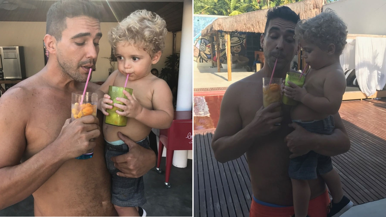 André Marques posa sem camisa e internautas questionam se ele fez abdominoplastia