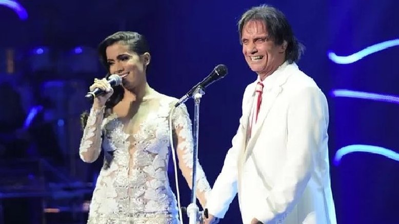 'Eu a respeito muito, admiro a capacidade dela', diz Roberto Carlos sobre Anitta