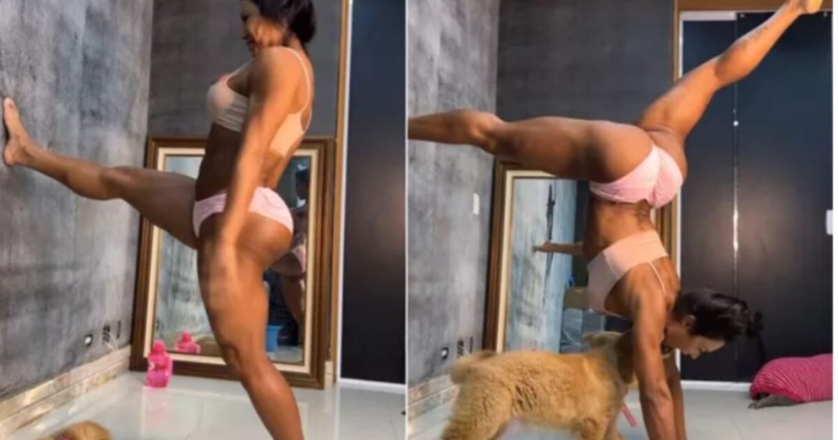 Gracyanne barbosa participa de desafio de flexibilidade e ganha elogios: ‘inspiração’