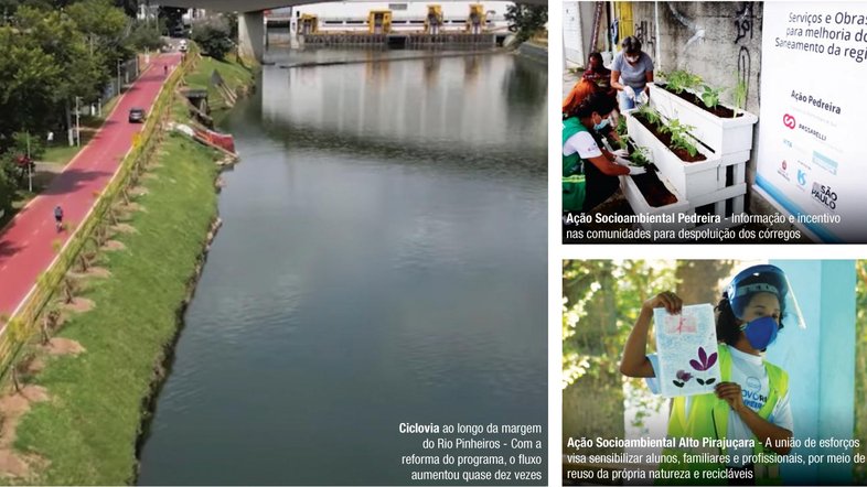 Rio Pinheiros: qualidade de vida de volta para as pessoas