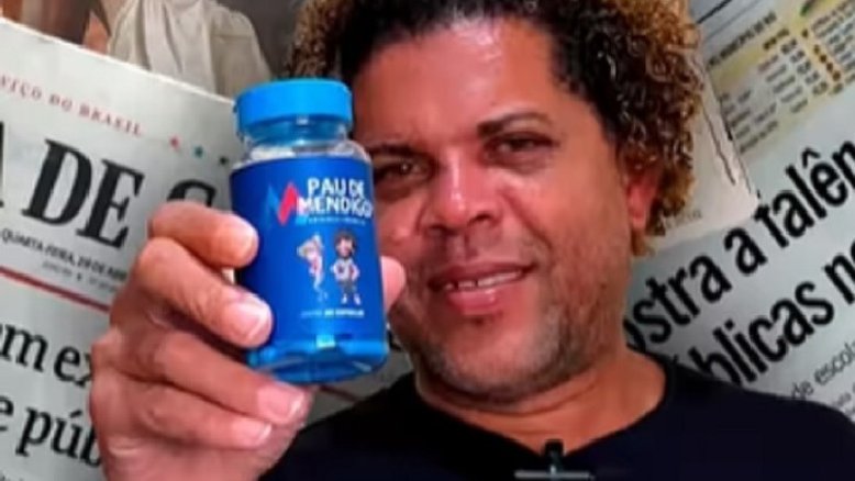 Ex-morador de rua vende estimulante sexual em rede social: 'Pau de Mendigo'